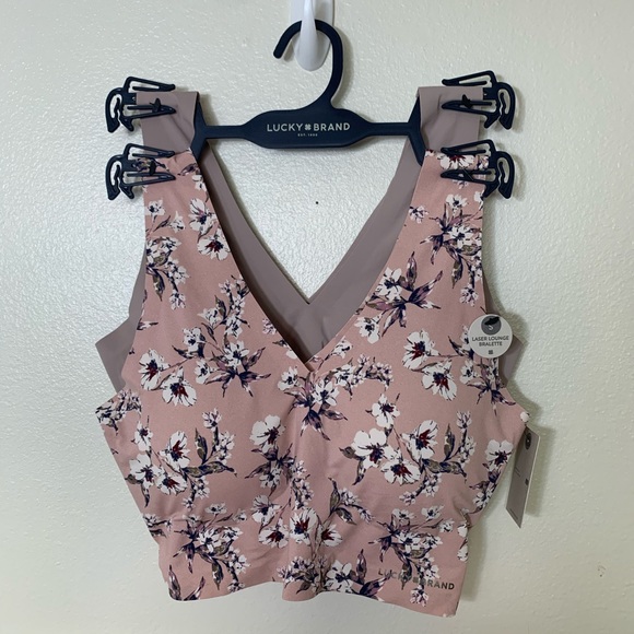 lucky brand laser lounge bralette